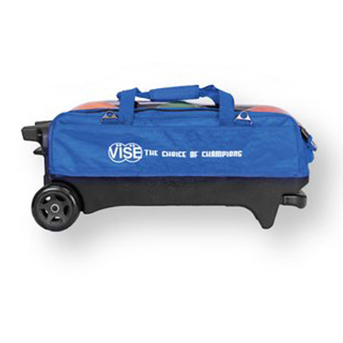 ★3ボールローラー★ViSE★新品★コンパクト★シューズバッグ付★ Vise 3 Ball Tournament Roller Bowling Bag - Blue FREE SHIPPING