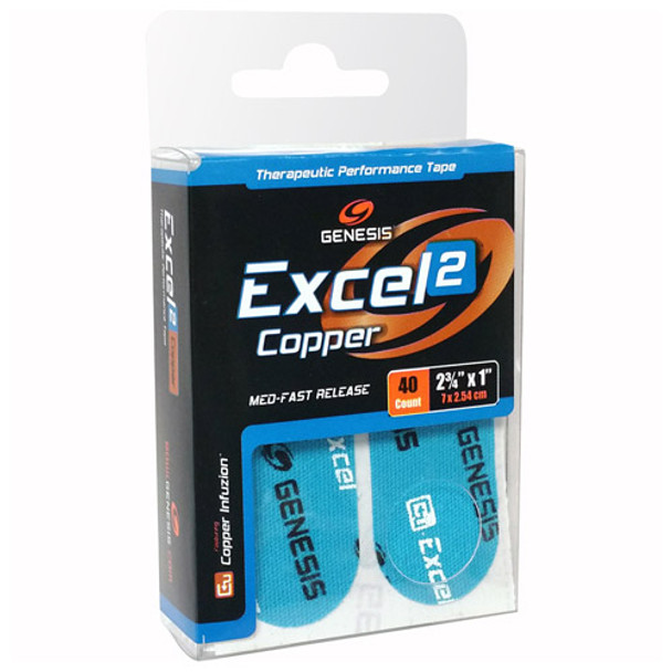 Genesis Excel COPPER Performance Fitting Tape - #2 Blue