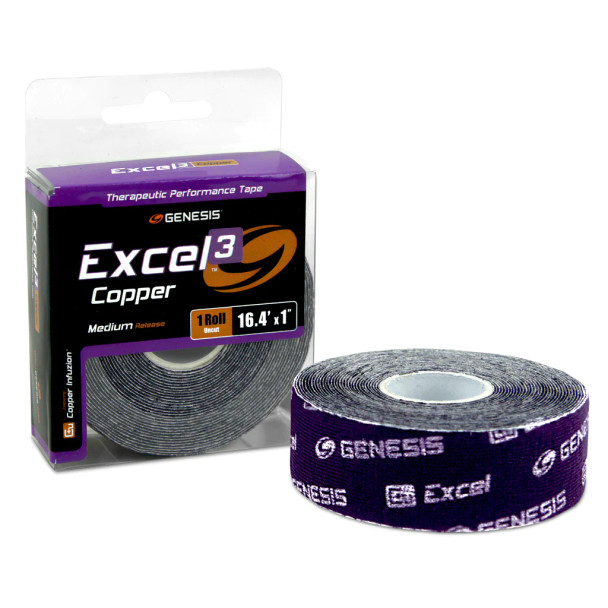 Genesis Excel COPPER Performance Fitting Tape - #3 Purple - 16.4' Un-cut Roll