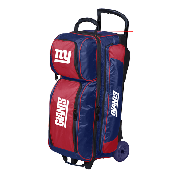 KR Strikeforce NFL New York Giants Triple Roller Bowling Bag