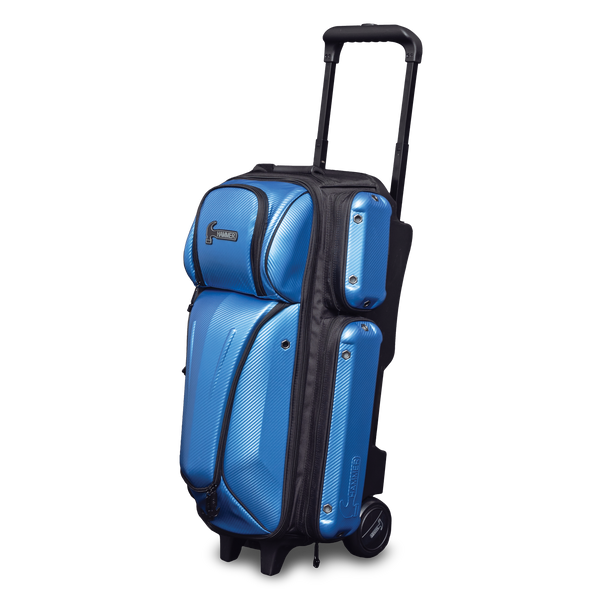 Hammer Carbon Shield Triple Roller Bowling Bag - Blue