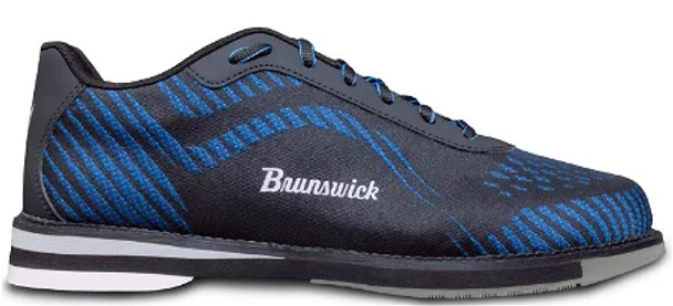 Brunswick Men's Command Bowling Shoes - Right Hand - Black/Blue