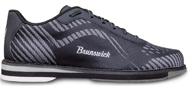 Brunswick Men's Command Bowling Shoes - Right Hand - Black/Grey