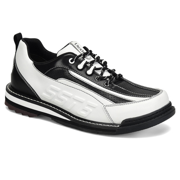 Dexter Men's SST 6 Hybrid LE Bowling Shoes - White/Black - Right Hand - WIDE