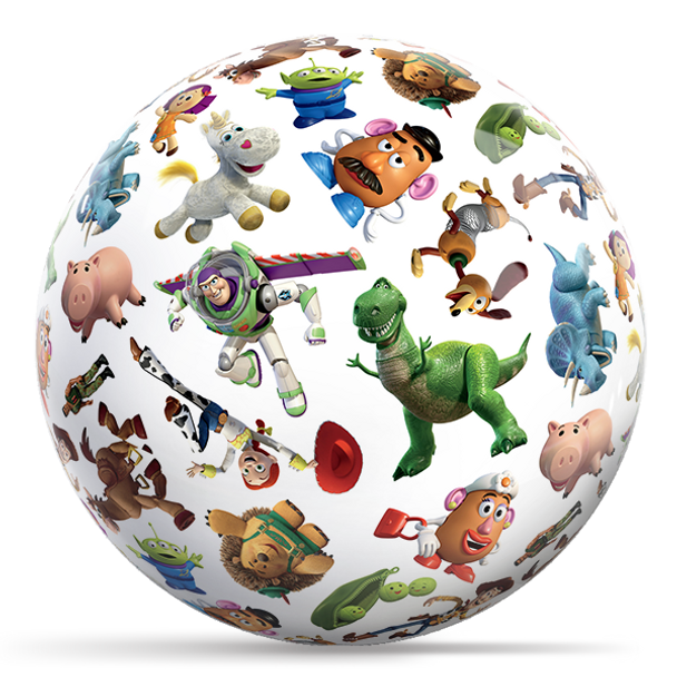 OTBB Disney Toy Story 3 Characters Bowling Ball