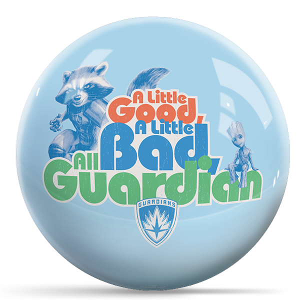 OTBB Marvel Guardians of the Galaxy Groot & Rocket Bowling Ball