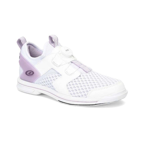 Dexter Women's DexLite Pro BOA Bowling Shoes - White/Lavender - Right Hand