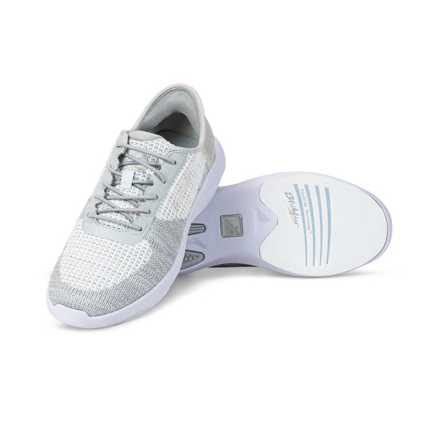 KR Strikeforce Women's Glide Bowling Shoes - Light Grey