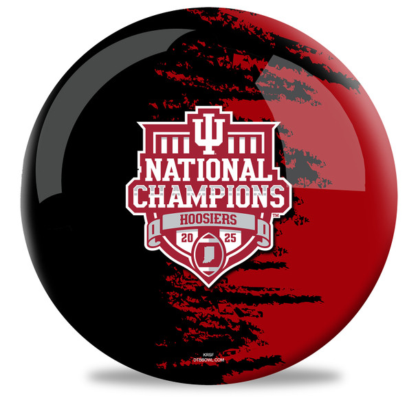 NCAA 2026 Football Champions Indiana University Bowling Ball