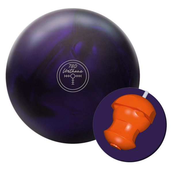 Hammer Purple Pearl Urethane 78D Bowling Ball FREE SHIPPING