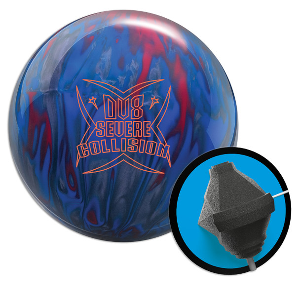 DV8 Severe Collision Bowling Ball - 13lbs FREE SHIPPING
