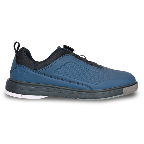 Brunswick Men's Fusion Bowling Shoes - Steel/Blue - Right Hand
