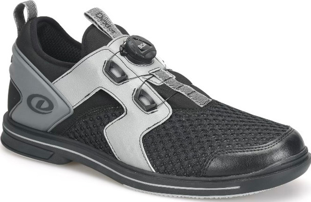 Dexter Men's DexLite Pro BOA Bowling Shoes - Black/Sharkskin - Right Hand