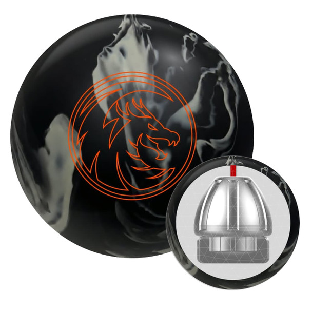 SWAG Black Dragon Hybrid Bowling Ball