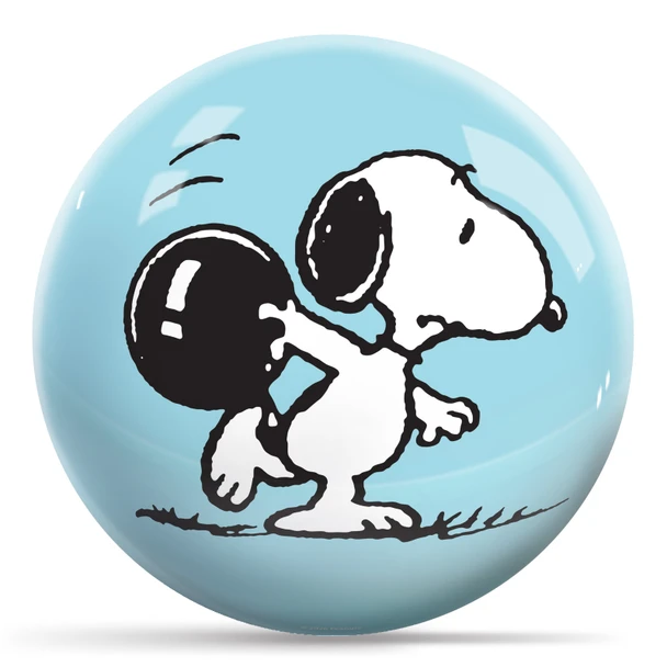 OTBB Peanuts Snoopy Bowling Pattern Bowling Ball