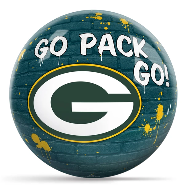 OTBB Green Bay Packers Graffiti Bowling Ball