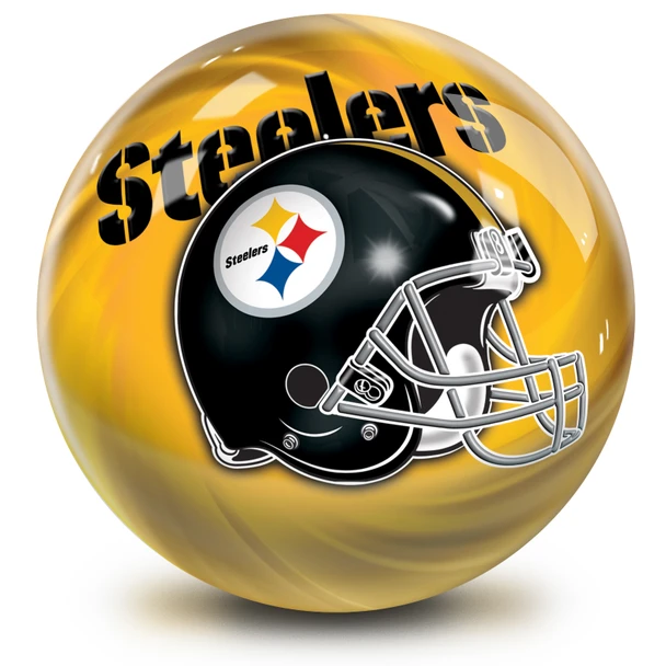 OTBB Pittsburgh Steelers Helmet Bowling Ball