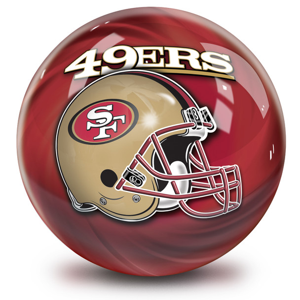 OTBB San Francisco 49ers Helmet Bowling Ball