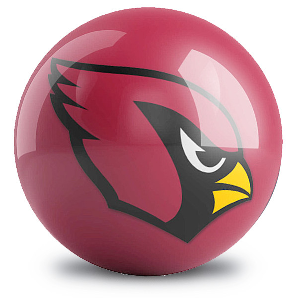OTBB Arizona Cardinals Logo Bowling Ball