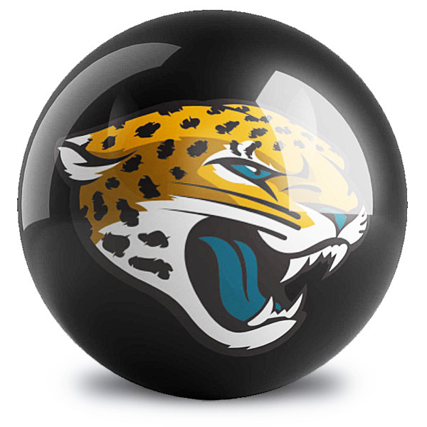 OTBB Jacksonville Jaguars Logo Bowling Ball