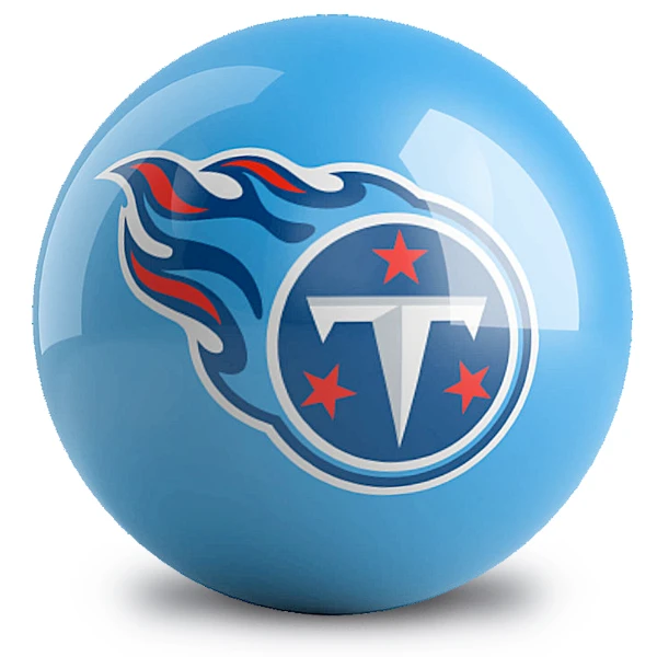 OTBB Tennessee Titans Logo Bowling Ball