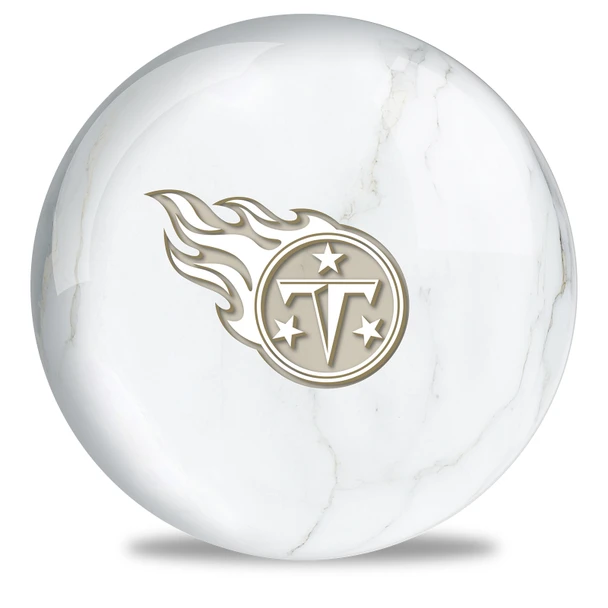 OTBB Tennessee Titans Marble Bowling Ball