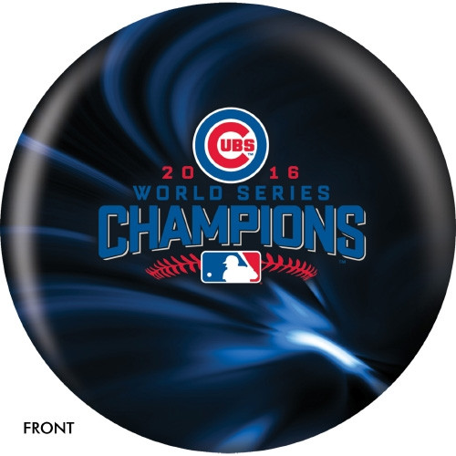 Chicago Cubs MLB Engraved Plastic Bowling Ball