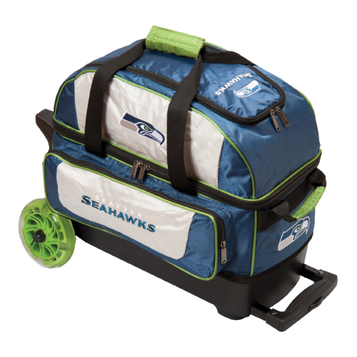 KR Strikeforce NFL Seattle Seahawks 2 Ball Roller Bowling Bag