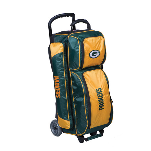 Green Bay Packers 2 Ball Roller Bowling Bag
