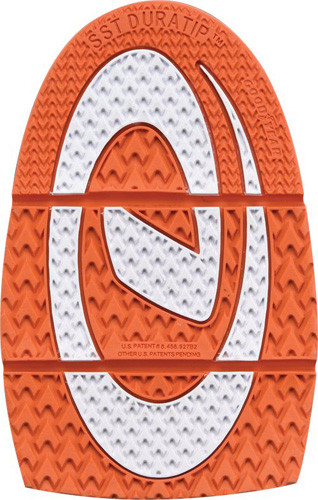 Semelle Dexter The 9 - Traction Maximale, AeroGrips Gris/Rouge main image 1