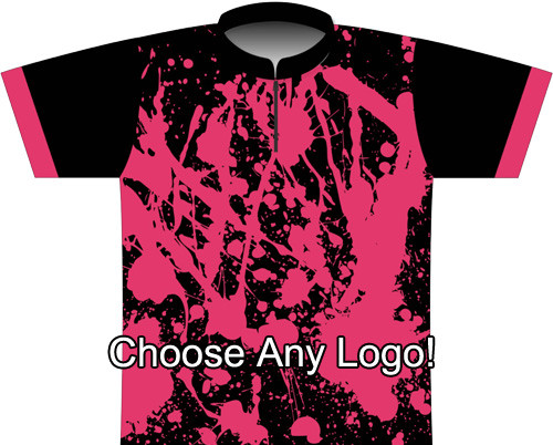 pink black jersey