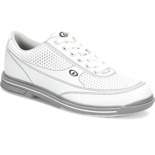Dexter Turbo Pro Mens Bowling Shoes White/Grey FREE SHIPPING