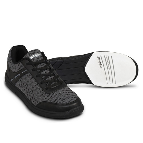 KR Strikeforce Youth Flyer Mesh Bowling Shoes - Black/Steel FREE