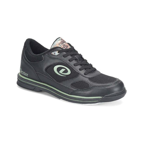 Dexter Men's Randy Bowling Shoes - Black/Camo Green FREE SHIPPING