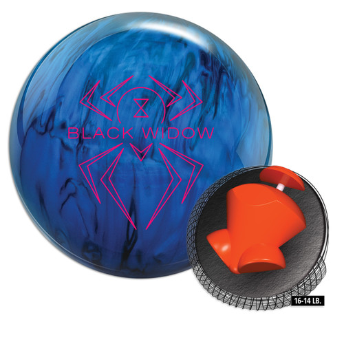 HAMMER社 Blackwidow Mania 15LB 3OZ Hammer Black Widow Mania Bowling Ball - 15lbs FREE SHIPPING