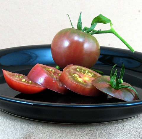 Black Prince Tomato 15 Seeds - Heirloom -From Siberia