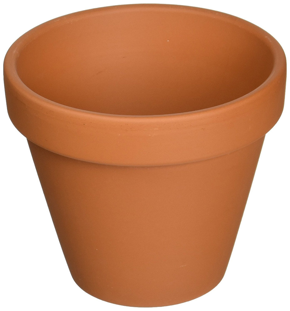 5 - 4.25" Clay Pots - Great for Plants and Crafts