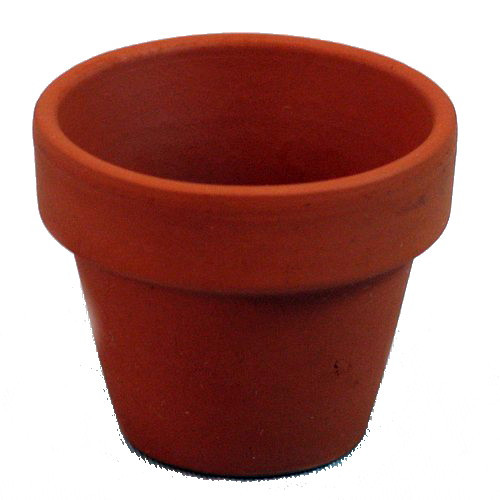25 - 3" x 2.5" Clay Pots - Great for Plants and Crafts