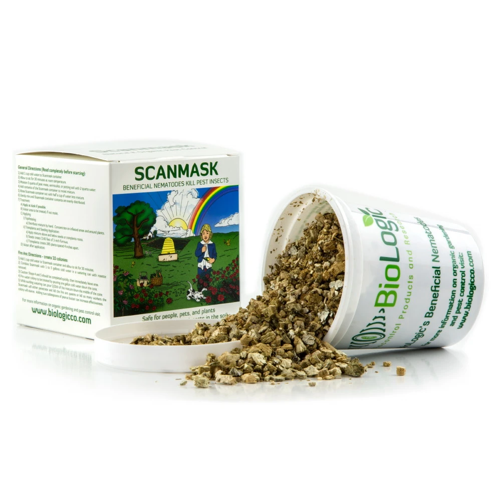 Beneficial Nematodes-Dr. Pye's Scanmask-25 Million- LiveKills 230 Different Bugs