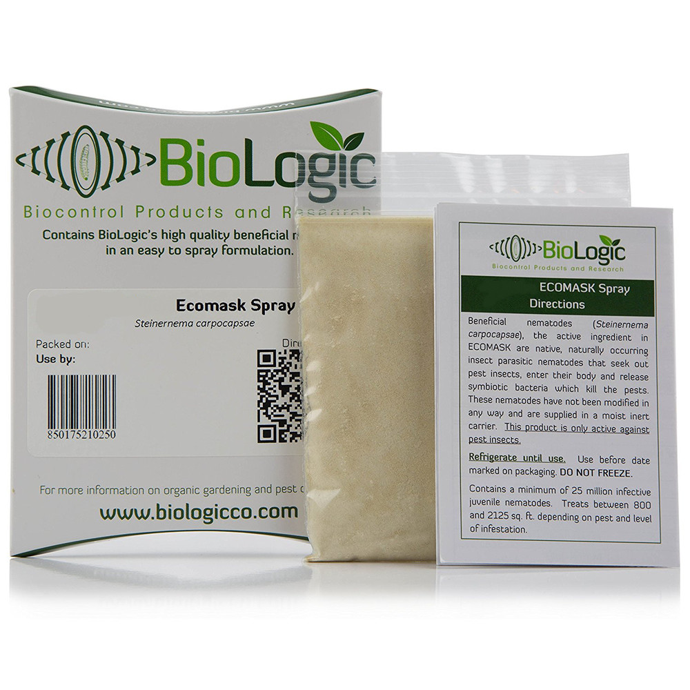 5 Million Flea Killing Beneficial Nematodes - Ecomask - Easy Spray Formula