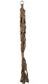 Natural Jute Macrame Plant Hanger - 37" Length - Holds 6-8" Pot Size - Model 30