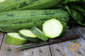 Cocozelle Zucchini Bush Squash - 15 Seeds
