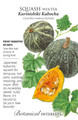 Kurinishiki Kabocha Winter Squash Seeds - 10 Seeds