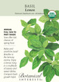 Organic Lemon Basil Seeds - 300 mg