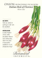 Italian Red of Florence Bunching Onion Seeds - 1 Gram
