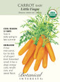 Little Finger Baby Carrot Seeds-1 g-Certifield Organic