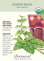 Lemon Balm Seeds - 200 mg - Certified Organic