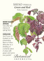 Shiso Perilla Green & Red Seeds - 500 Milligrams