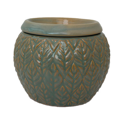 Sherborn Self Watering Glazed Ceramic Pot - Epsom - 5.25 x 4.25"