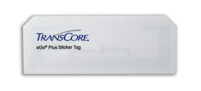 TransCore eGo® Plus Micro Mini Windshield Sticker RFID Tag | 13-3250-001